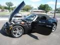 Mysterious Black 2007 Pontiac Solstice GXP Roadster Exterior