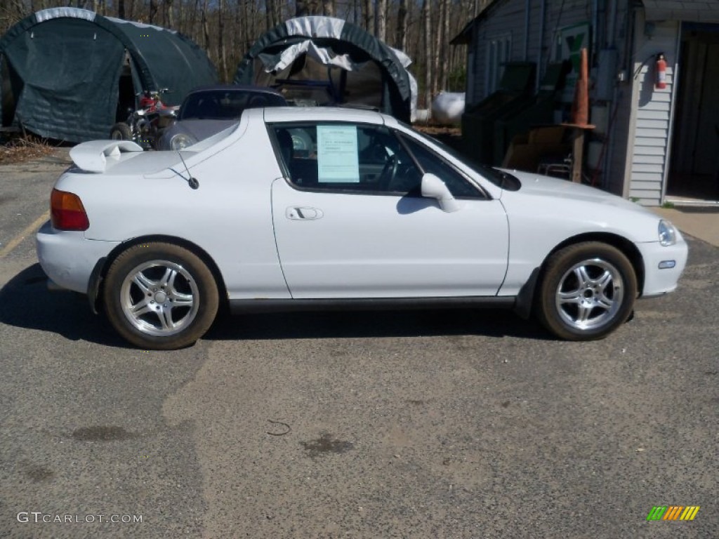 Frost white honda del sol #2