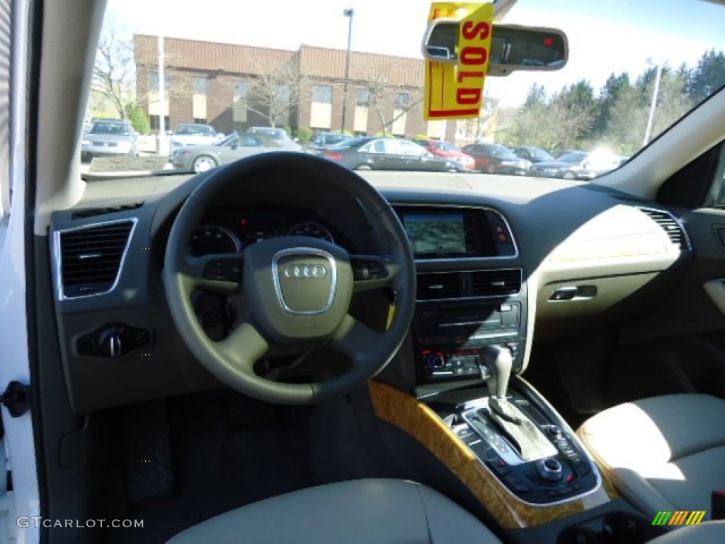2009 Q5 3.2 Premium quattro - Ibis White / Cardamom Beige photo #12