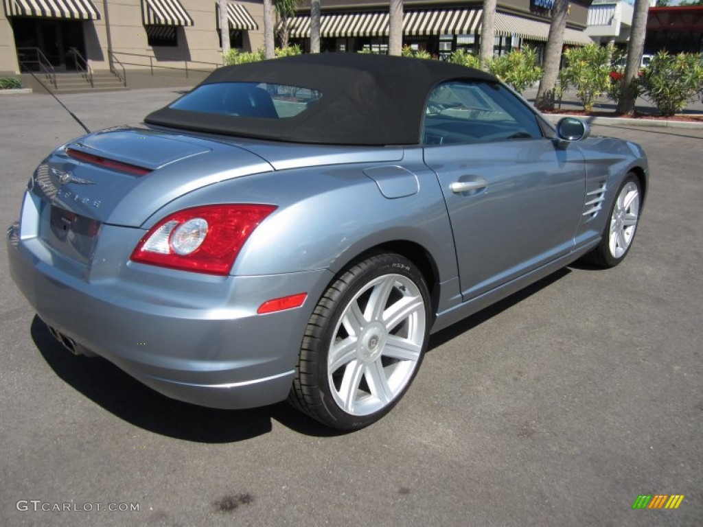 2005 Crossfire Limited Roadster - Machine Grey / Dark Slate Grey photo #8