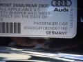 2012 Moonlight Blue Metallic Audi A7 3.0T quattro Premium  photo #16