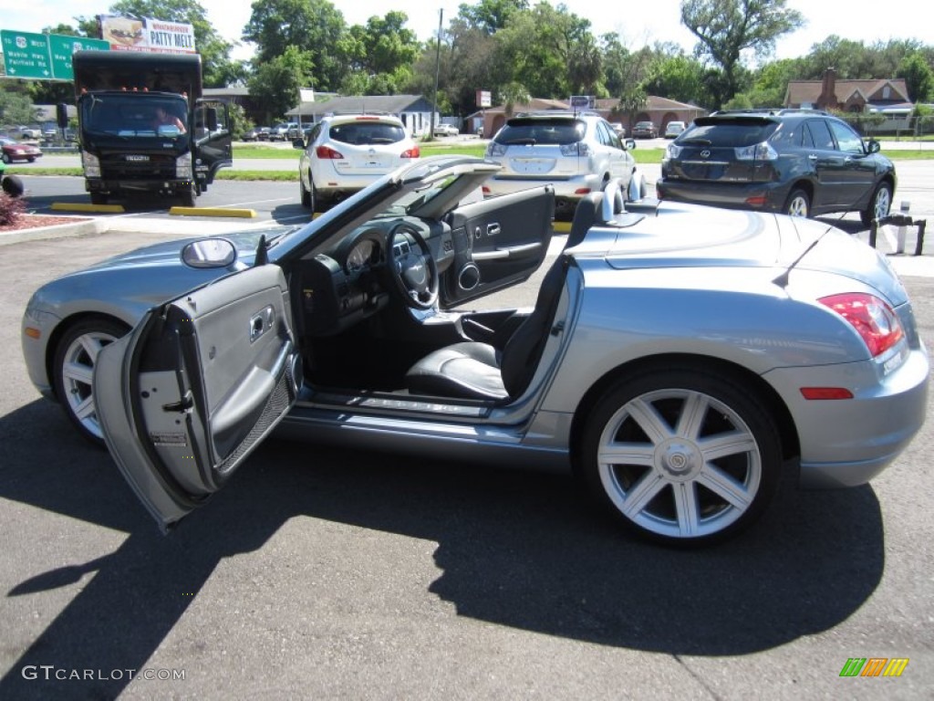 2005 Crossfire Limited Roadster - Machine Grey / Dark Slate Grey photo #19