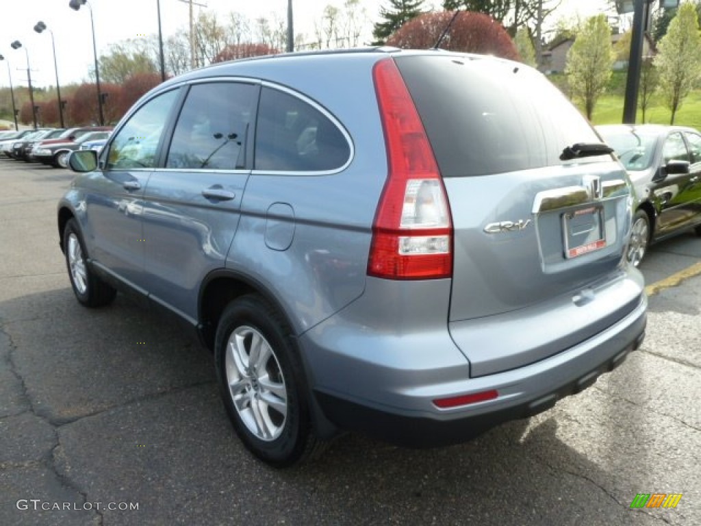 2011 CR-V EX-L 4WD - Glacier Blue Metallic / Ivory photo #2