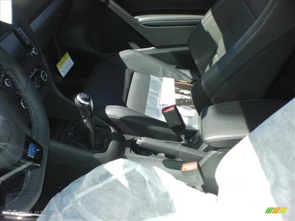 2012 Golf R 2 Door 4Motion - Carbon Steel Grey Metallic / R Titan Black Leather photo #3