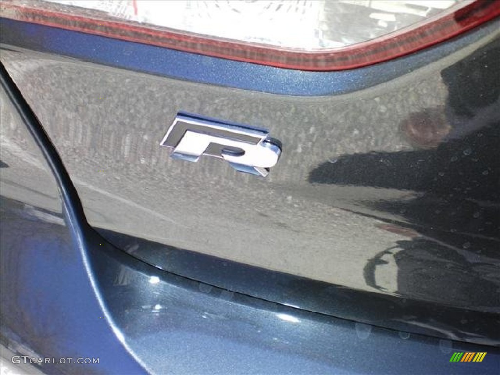 2012 Golf R 2 Door 4Motion - Carbon Steel Grey Metallic / R Titan Black Leather photo #8