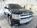 2008 Dark Blue Metallic Chevrolet Silverado 1500 LT Crew Cab 4x4  photo #7