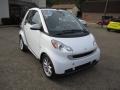 Crystal White 2009 Smart fortwo passion cabriolet Exterior