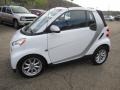 Crystal White 2009 Smart fortwo passion cabriolet Exterior