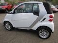 Crystal White 2009 Smart fortwo passion cabriolet Exterior