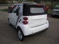 Crystal White 2009 Smart fortwo passion cabriolet Exterior