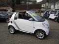 Crystal White 2009 Smart fortwo passion cabriolet Exterior