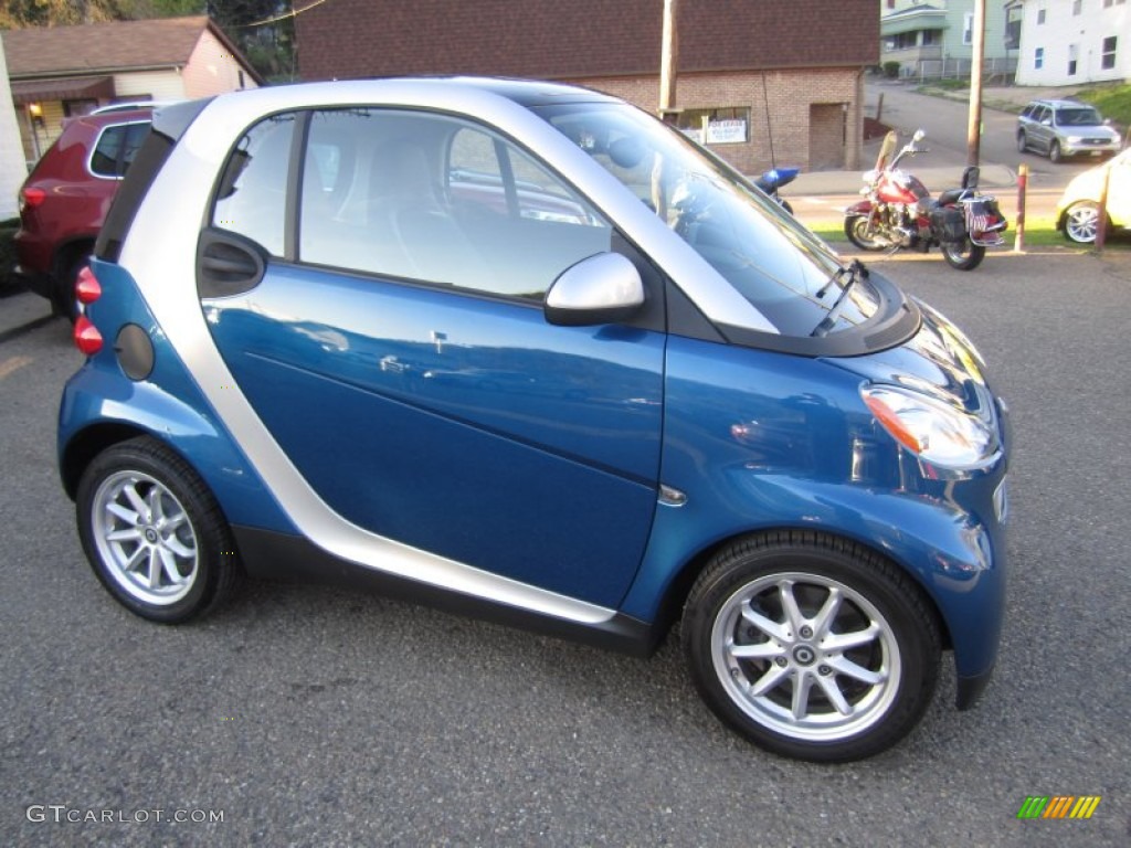 Blue Metallic 2008 Smart fortwo passion coupe Exterior Photo #63464065