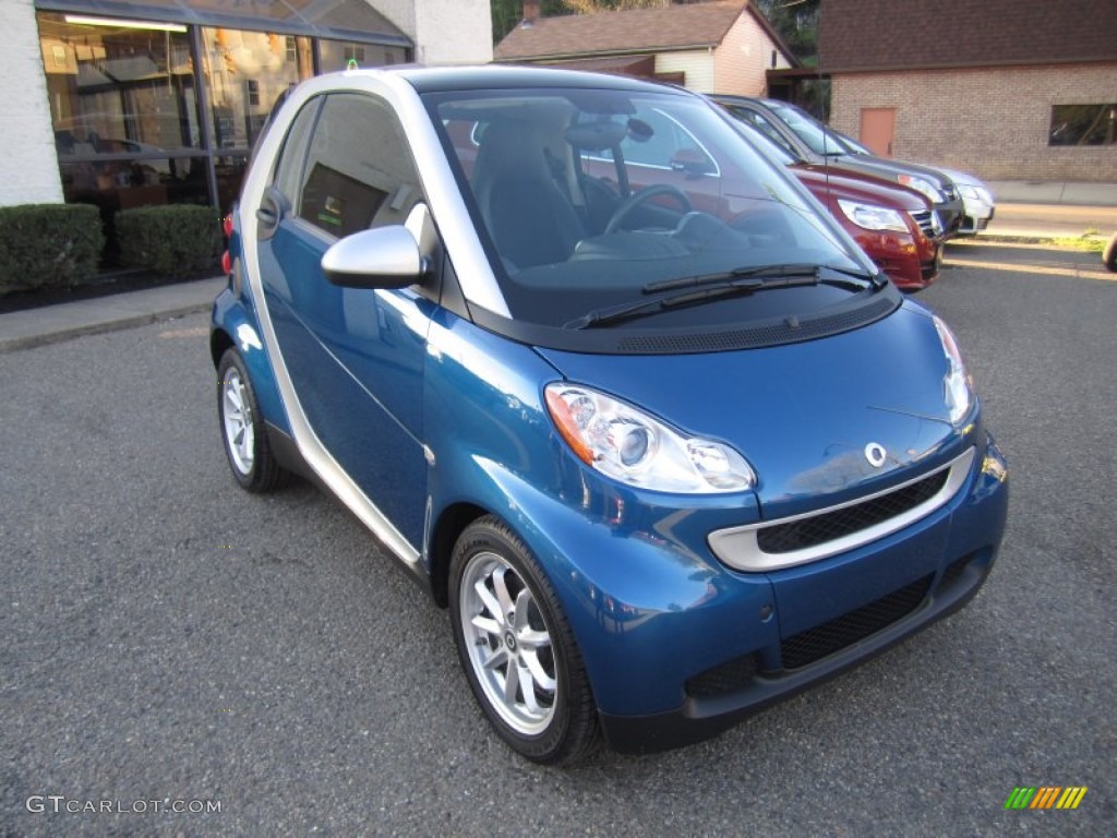 Blue Metallic 2008 Smart fortwo passion coupe Exterior Photo #63464074