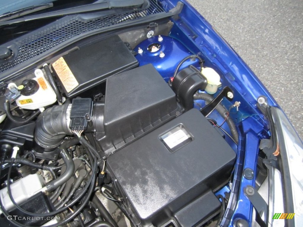 2004 Focus SVT Hatchback - Sonic Blue Metallic / Black photo #29
