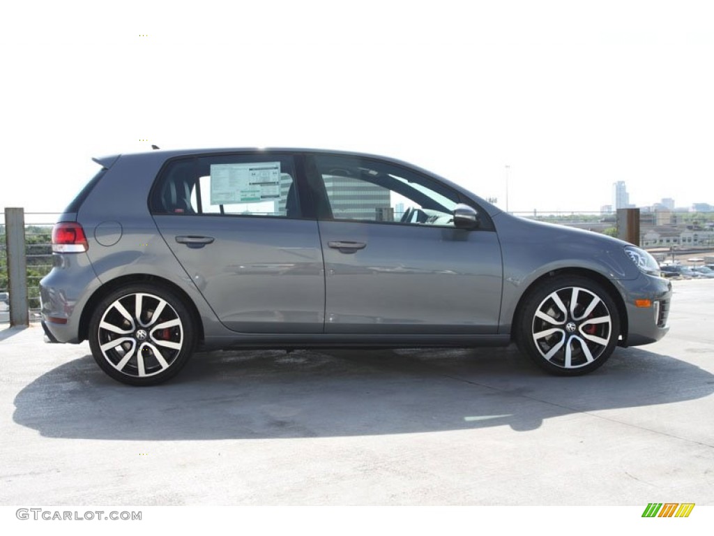 United Gray Metallic 2012 Volkswagen GTI 4 Door Autobahn Edition Exterior Photo #63464518