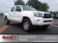 2011 Super White Toyota Tacoma V6 TRD PreRunner Double Cab  photo #1