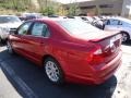 2012 Red Candy Metallic Ford Fusion SEL  photo #4
