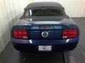 2009 Vista Blue Metallic Ford Mustang V6 Convertible  photo #4