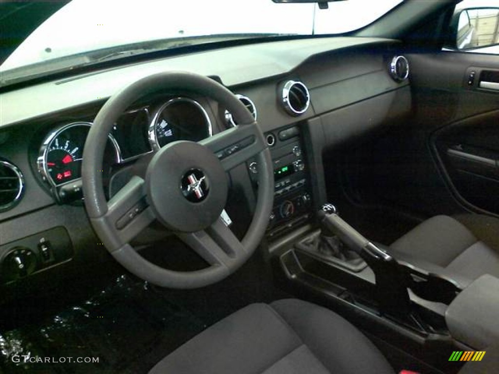 2009 Mustang V6 Convertible - Vista Blue Metallic / Dark Charcoal photo #13