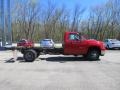  2009 Sierra 3500HD Work Truck Regular Cab Dually Chassis Fire Red