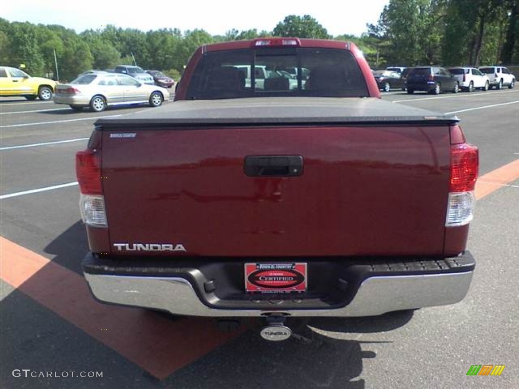 2010 Tundra TRD Double Cab - Salsa Red Pearl / Sand Beige photo #4