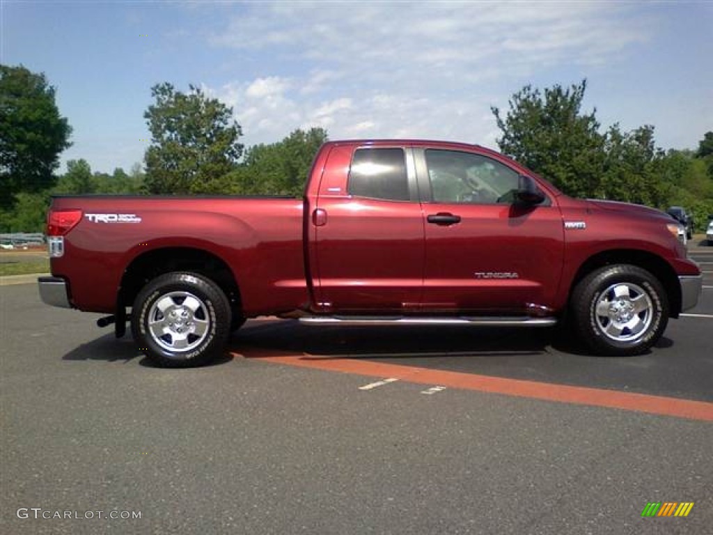 2010 Tundra TRD Double Cab - Salsa Red Pearl / Sand Beige photo #18