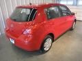 2010 Red Alert Nissan Versa 1.8 S Hatchback  photo #4