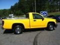 2007 Yellow Chevrolet Colorado Work Truck Regular Cab  photo #2