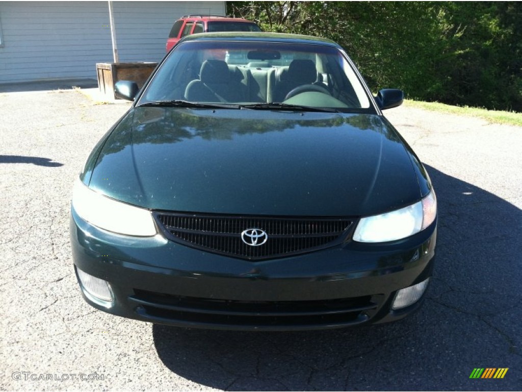 2000 Solara SE Coupe - Fairway Green Pearl / Ivory photo #7