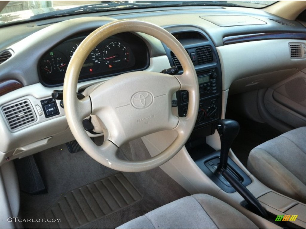 2000 Solara SE Coupe - Fairway Green Pearl / Ivory photo #9