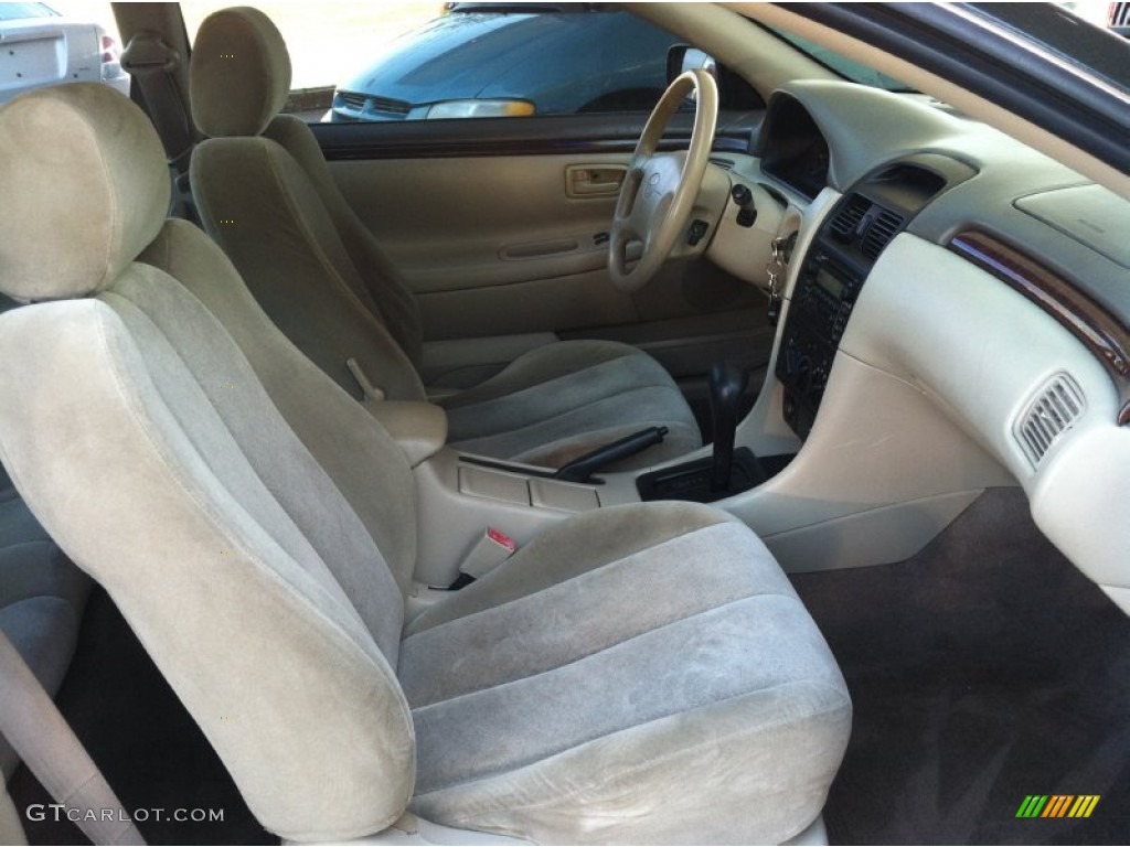 2000 Solara SE Coupe - Fairway Green Pearl / Ivory photo #12