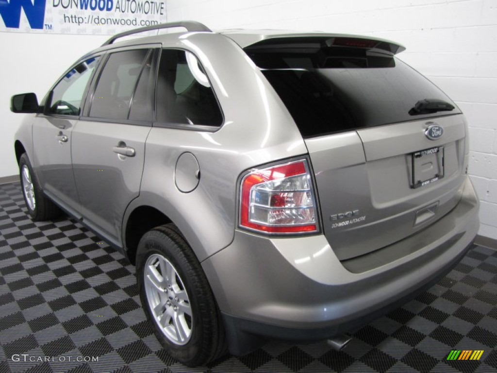 2008 Edge SEL AWD - Vapor Silver Metallic / Medium Light Stone photo #3