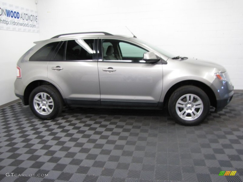 2008 Edge SEL AWD - Vapor Silver Metallic / Medium Light Stone photo #5