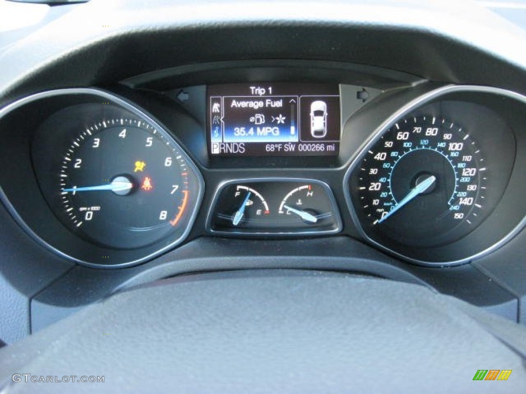 2012 Focus Titanium Sedan - Sterling Grey Metallic / Charcoal Black Leather photo #21