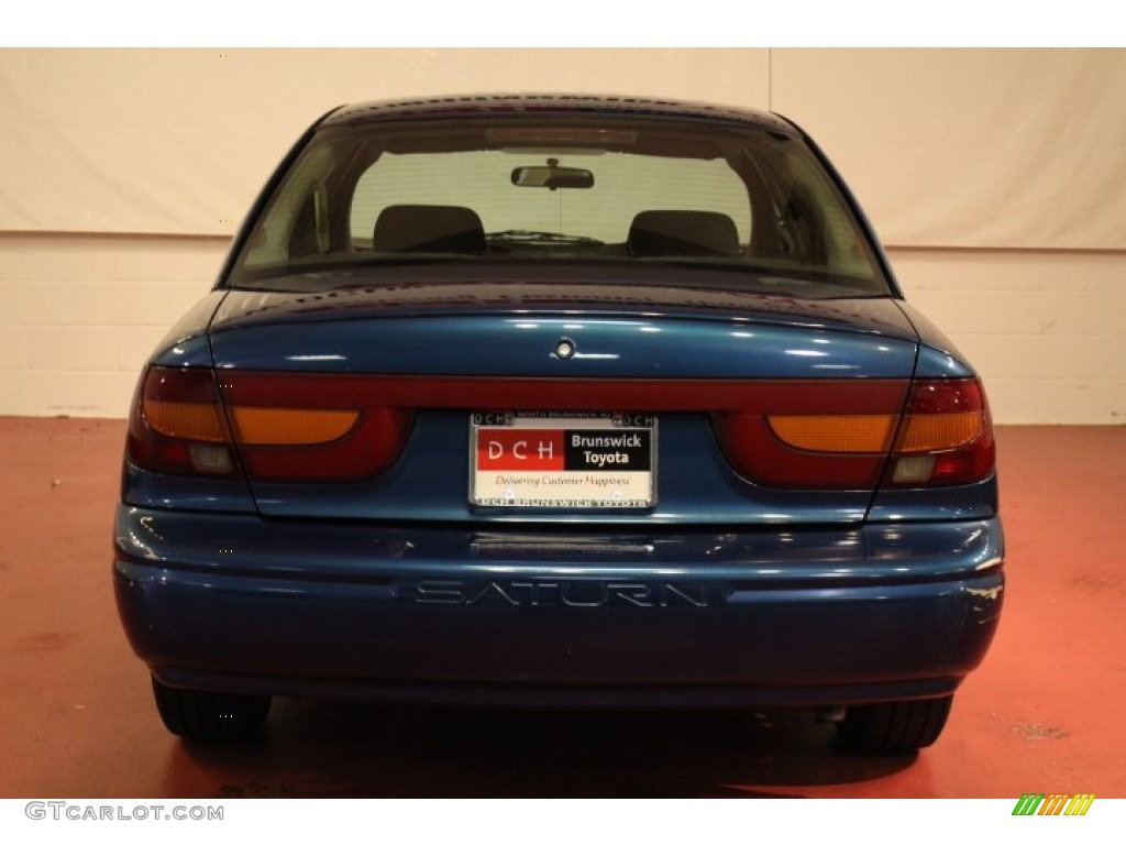 2002 S Series SL2 Sedan - Blue / Gray photo #6