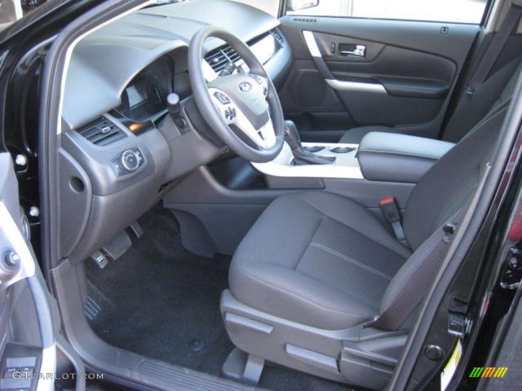 Charcoal Black Interior 2013 Ford Edge SE AWD Photo #63469630