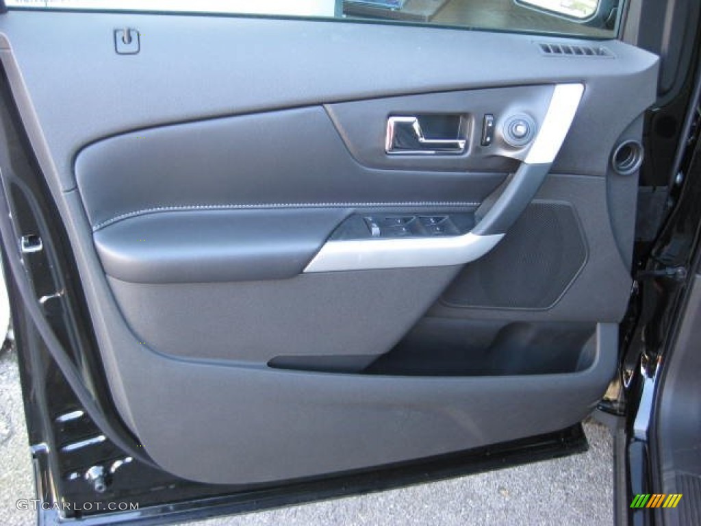 2013 Ford Edge SE AWD Charcoal Black Door Panel Photo #63469648