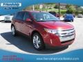 2013 Ruby Red Ford Edge SEL EcoBoost  photo #4