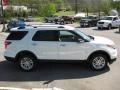 2013 Oxford White Ford Explorer XLT 4WD  photo #5