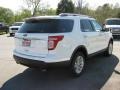 2013 Oxford White Ford Explorer XLT 4WD  photo #6