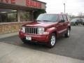 2011 Deep Cherry Red Crystal Pearl Jeep Liberty Limited 4x4  photo #1