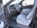  2012 F150 XL Regular Cab 4x4 Steel Gray Interior