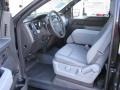 Steel Gray 2012 Ford F150 XL Regular Cab 4x4 Interior Color