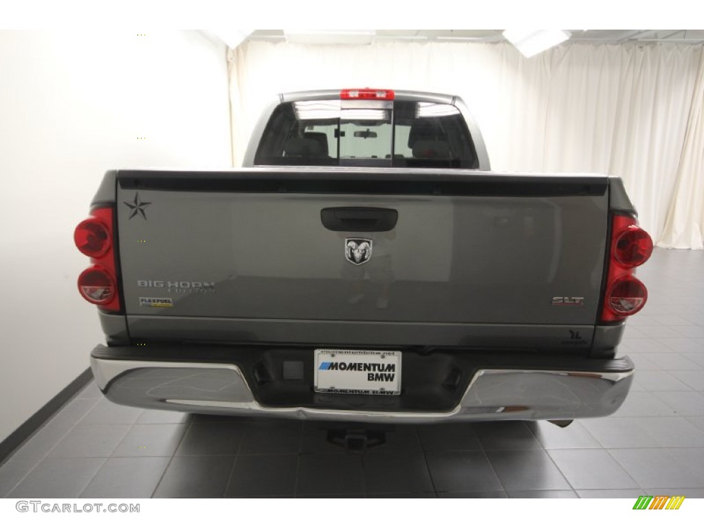 2007 Ram 1500 Big Horn Edition Quad Cab - Mineral Gray Metallic / Medium Slate Gray photo #12