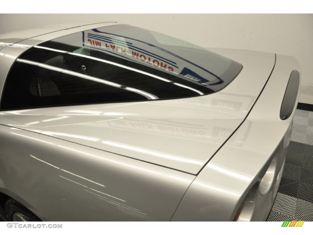 2005 Corvette Coupe - Machine Silver / Steel Grey photo #41