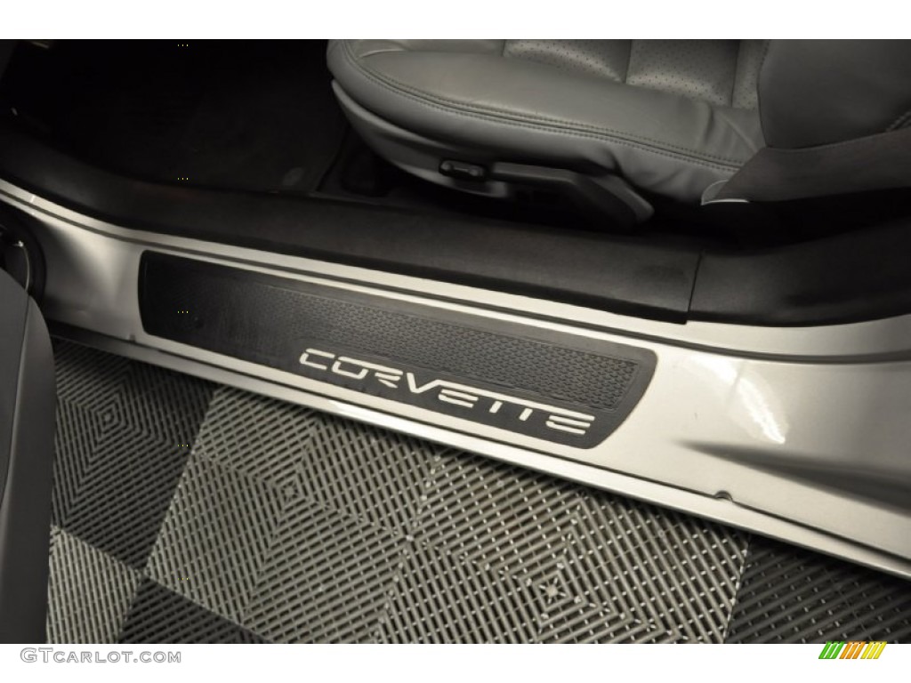 2005 Corvette Coupe - Machine Silver / Steel Grey photo #48