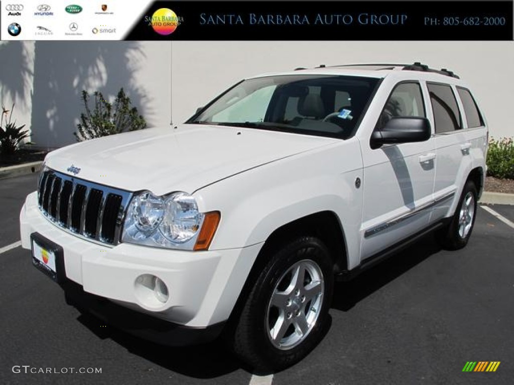 Stone White Jeep Grand Cherokee