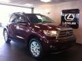 Cassis Red Pearl - Sequoia Platinum 4WD Photo No. 1