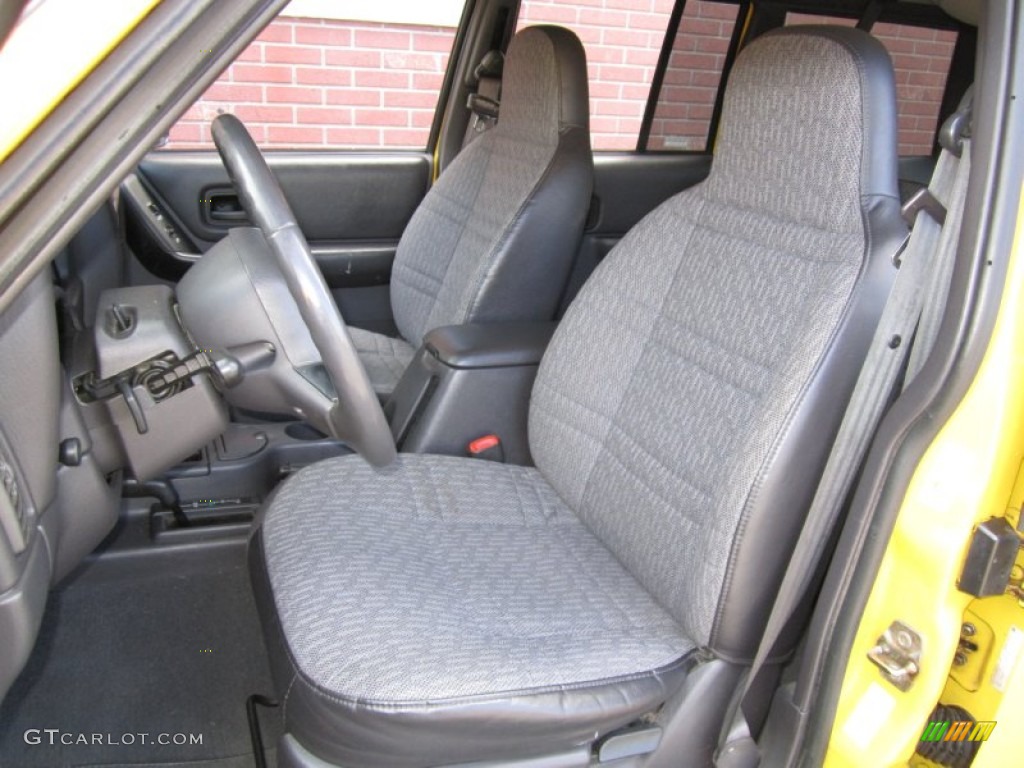 2001 Jeep Cherokee Sport 4x4 Front Seat Photo #63473803