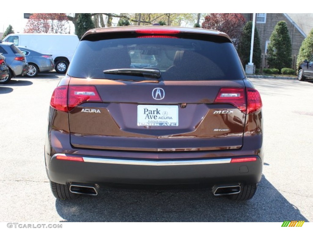 2011 MDX Advance - Ionized Bronze Metallic / Umber photo #4